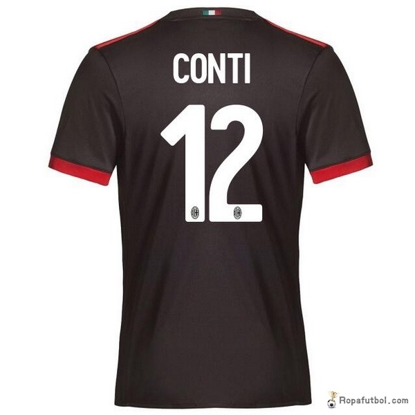 Camiseta AC Milan Replica Tercera Ropa Conti 2017/18